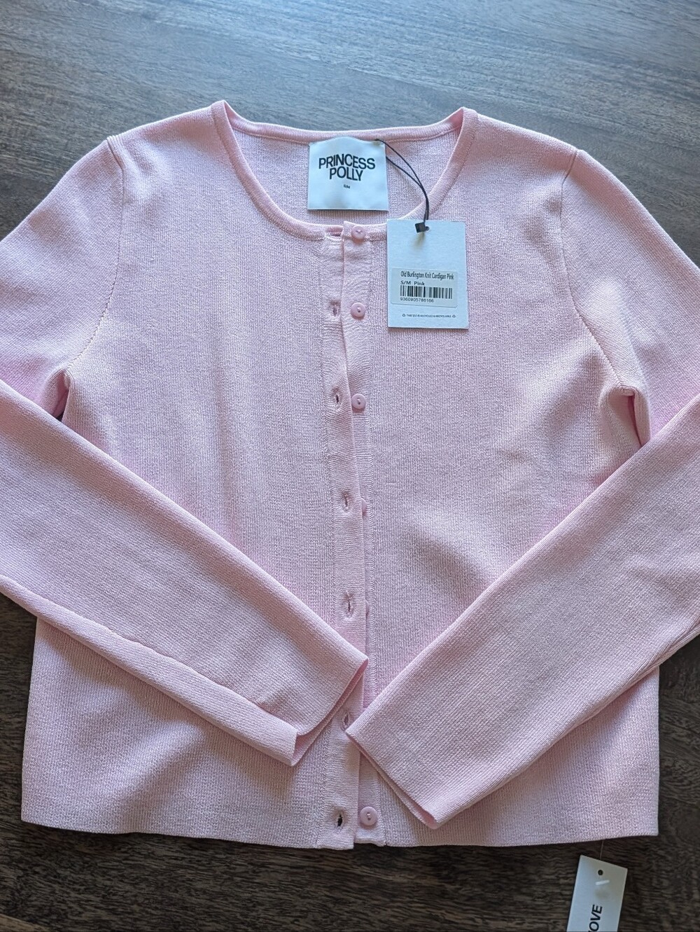 Princess Polly Pink Knit Cardigan